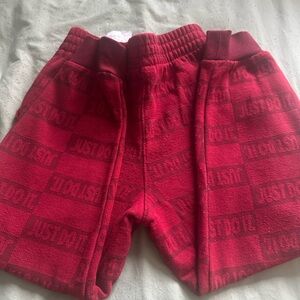Nike Kids Bold Red Checkered Shorts